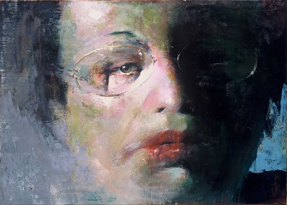 BIG PORTRAIT OF N.STAVRINIDOU NO