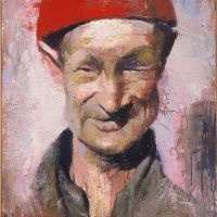 THE CHINESE WITH THE FED HELMET 60X50 2002 THE CHINESE WITH THE FED HELMET 60X50 2002